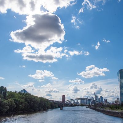 Frankfurt Skyline view