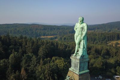 This statue in Kassel, northern Hessen, is of Hercules, who embodied strength, courage and wisdom. Qualities that we can put to good use in these difficult times. This statue in Kassel, northern Hessen, is of Hercules, who embodied strength, courage and wisdom. Qualities that we can put to good use in these difficult times.